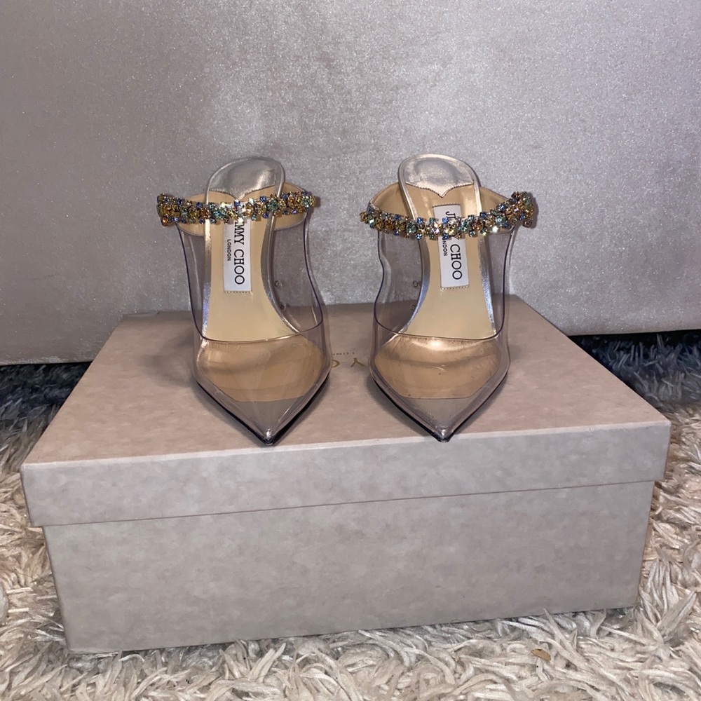 Jimmy Choo Bing 100 clear/multi 39
